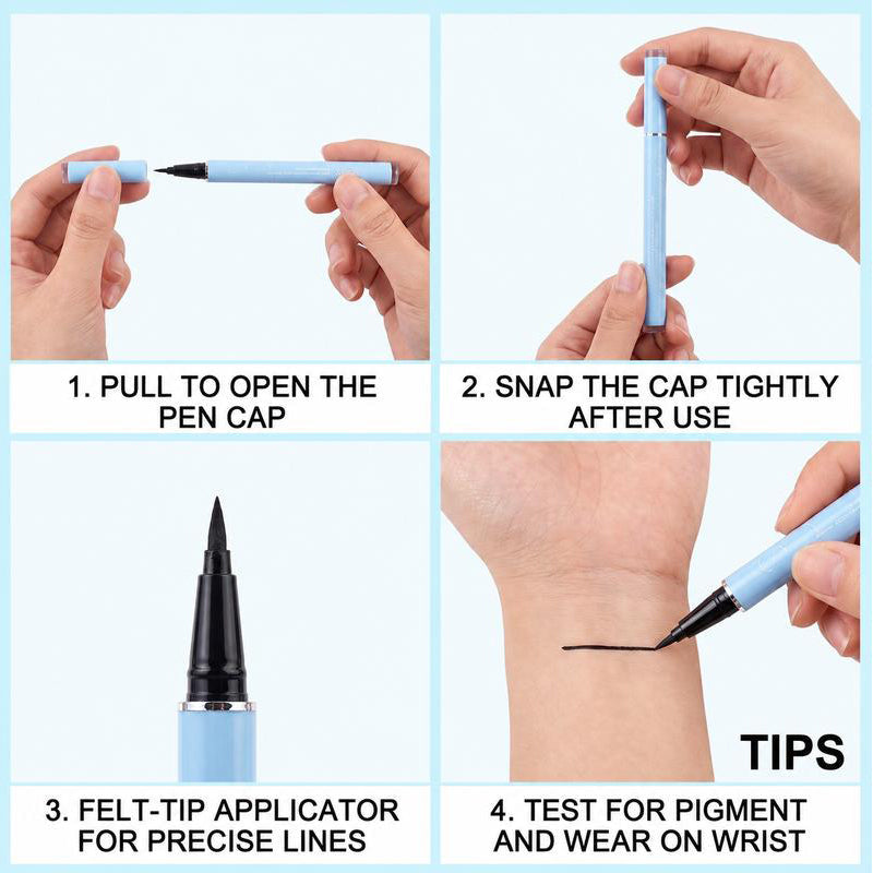 Long-lasting Waterproof Liquid Eyeliner Pen