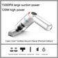 🔥50K+ SOLD🔋High-Power Cordless Vacuum Cleaner Kit for Car🚗Strong Suction💨Rechargeable Handheld⚡Full Accessory Car Interior Cleaner