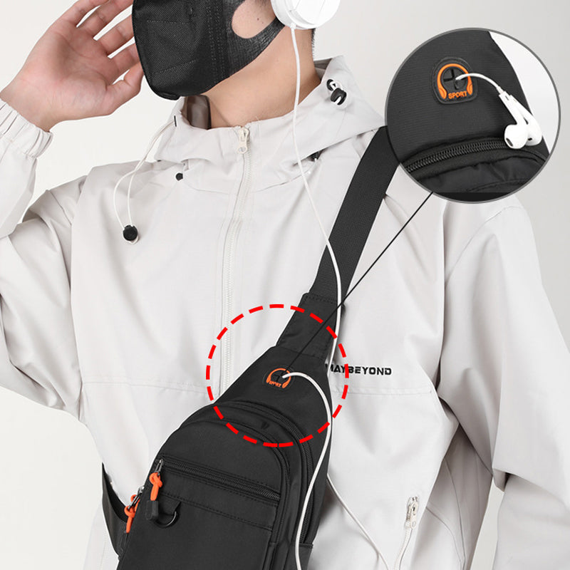 Last Day！Only £9.99🔥Waterproof Multi-pocket Crossbody Sling Bag