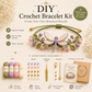 🧶 Nature‑inspired DIY crochet bracelet kit 🧘 Reduce stress while creating wearable art with your own hands.