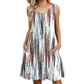 Women's Casual Loose Fit Sleeveless Dress