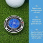 Precision Golf Green Reading Level & Ball Marker