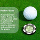 Precision Golf Green Reading Level & Ball Marker
