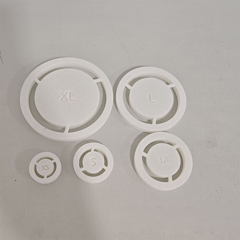 Centering Tool with Foot Ring Template for Ceramic Trimming