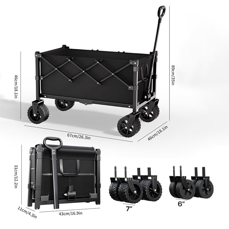 📢50% OFF !! 📢Collapsible Wagon Cart with Wheels