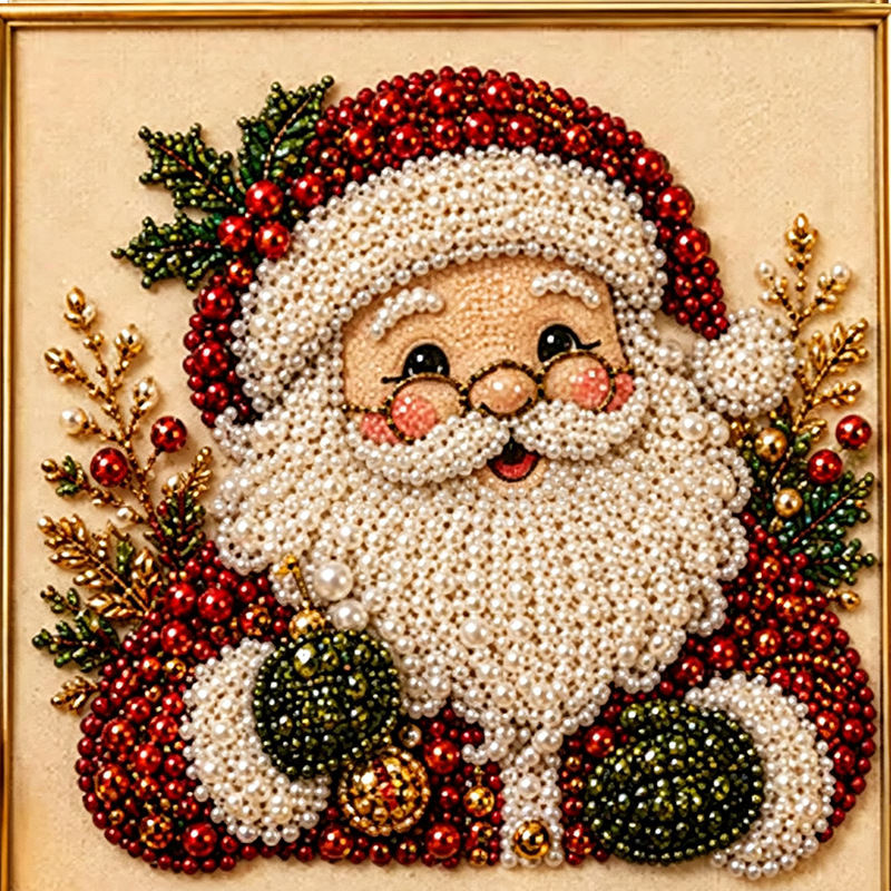 ⏳Last Day Sale Only ￡6.99!!🎁💎DIY Christmas Pearl Diamond Art Kit🎨Relaxing & Beginner-Friendly🧘