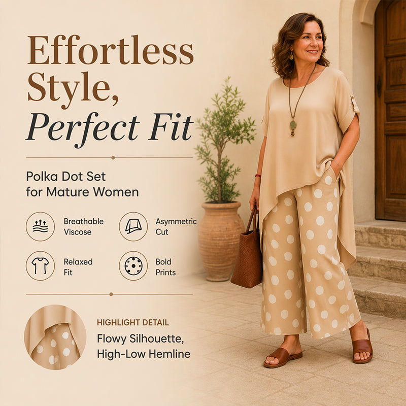 Women's Casual Polka Dot Dress