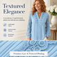 Women's Lace Patchwork V-Neck Long Sleeve Top