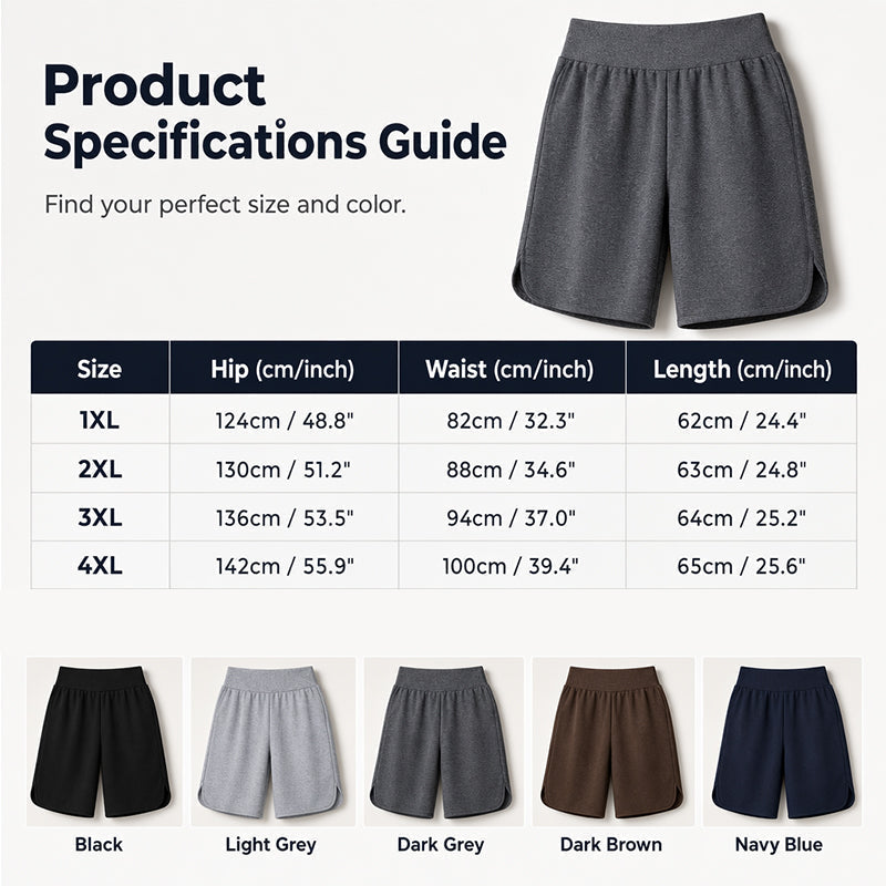 ⏰Last Day Sale 49% OFF🩳Women's Casual Wide-Leg Knee-Length Shorts