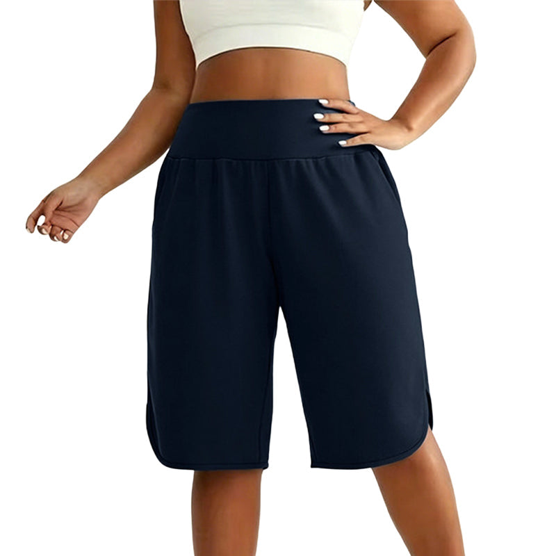 ⏰Last Day Sale 49% OFF🩳Women's Casual Wide-Leg Knee-Length Shorts