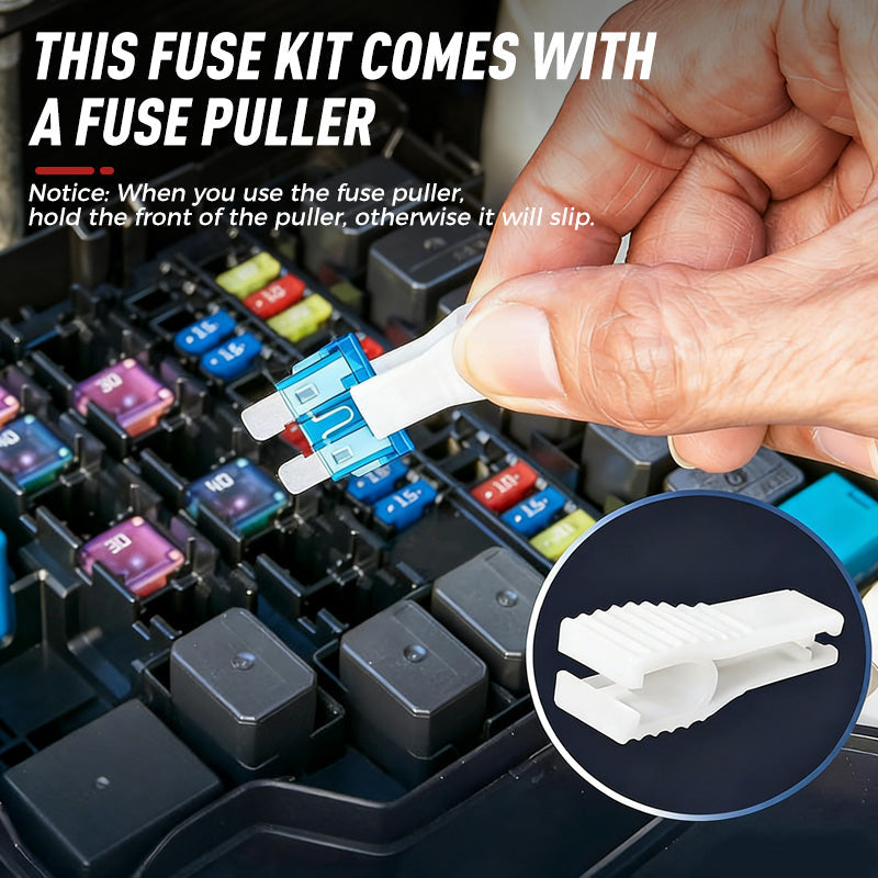 🥳2026 HOT SALE🥳💞50K+ SOLD!🔌🚗 50% OFF! Car Fuse Assortment Kit – Micro, Mini & Standard blade fuses, colour‑coded for easy ID. 100‑300 pcs – be prepared for any electrical fault! 🔧✨
