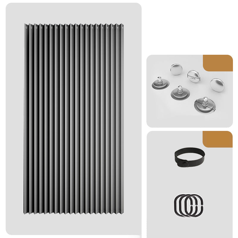 ⏰LIMITED TIME 50% OFF! ⭐No-Drill Magnetic Accordion Door Curtain
