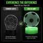⚽ 50% OFF! Glow Soccer Night Light | 3D Holographic Illusion | Dynamic RGB Color Changing | Eye-Friendly LED | Touch & Remote Control 🌈✨