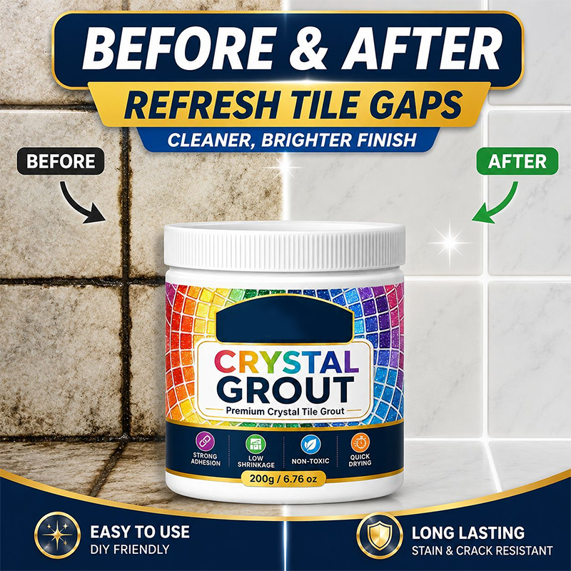 🏆 Last Day Special Price £9.99! 🔥Buy 2 Get 1 Free🎁Mould‑Proof Tile Grout – Waterproof, stain‑resistant & crack‑proof.🌟