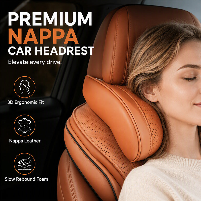 Universal Memory Foam Neck Pillow for Car Headrest