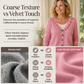 ⌛Limited-time offer-Women's Ruffle Collar Knit Cardigan