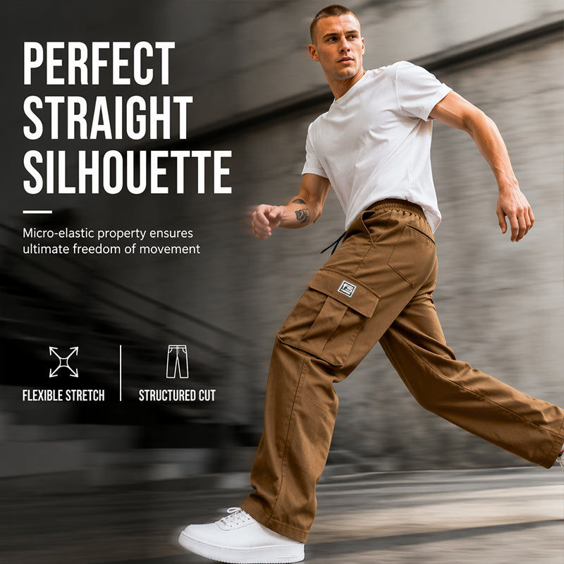 ⏳Limited time Sale 50% OFF🏆Men's Casual Loose Fit Cargo Pants