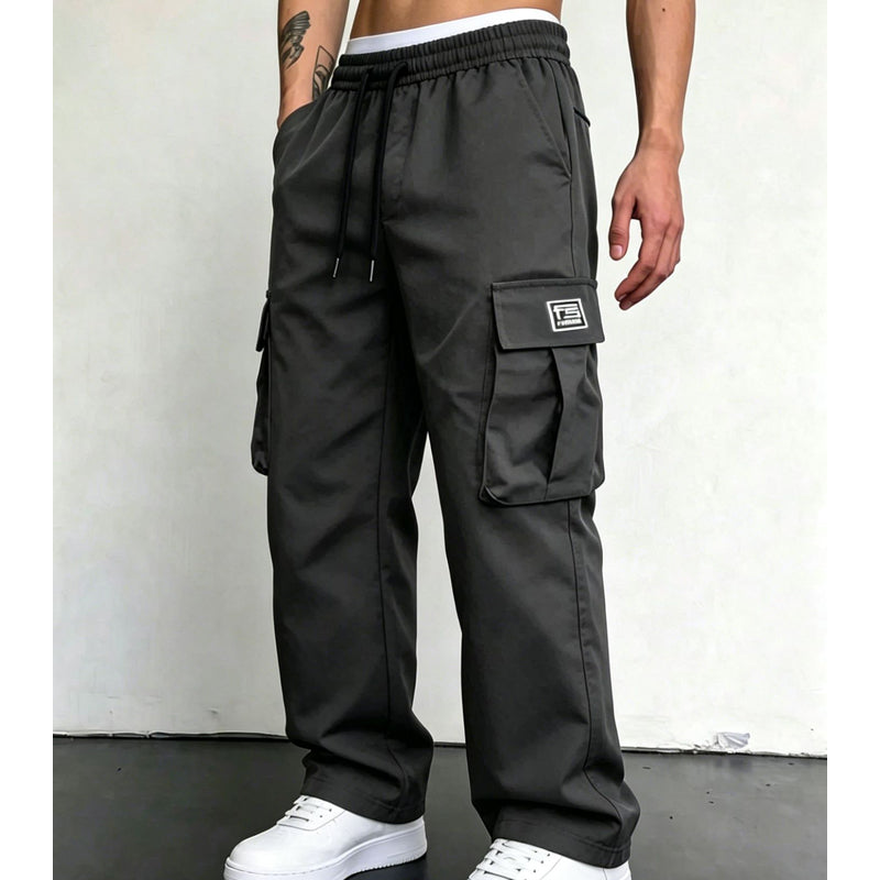 ⏳Limited time Sale 50% OFF🏆Men's Casual Loose Fit Cargo Pants