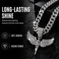📢📢50% OFF !! ⏰Men's Sprakling Rhinestone Pendant Necklace