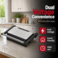 Electric Sandwich Press and Panini Maker with 180-Degree Flat Grill