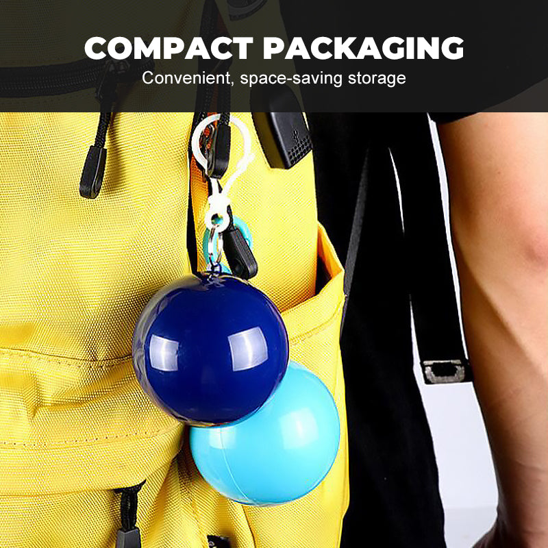 Buy 1 Get 1 Free✨Mini Ball Shape Disposable Raincoat