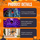 🎃Giant Halloween Spider Web Lights & Hairy Spider Decor – Choose 5m LED Web, 150cm Spider or Complete Set
