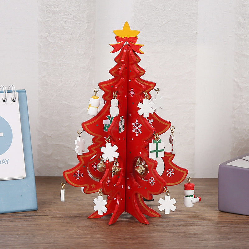 🎄Christmas Pre Sale￡7.99!!☃️🎄DIY Wooden Christmas Tree Ornament Set – Build, Decorate & Play! ✨🎅