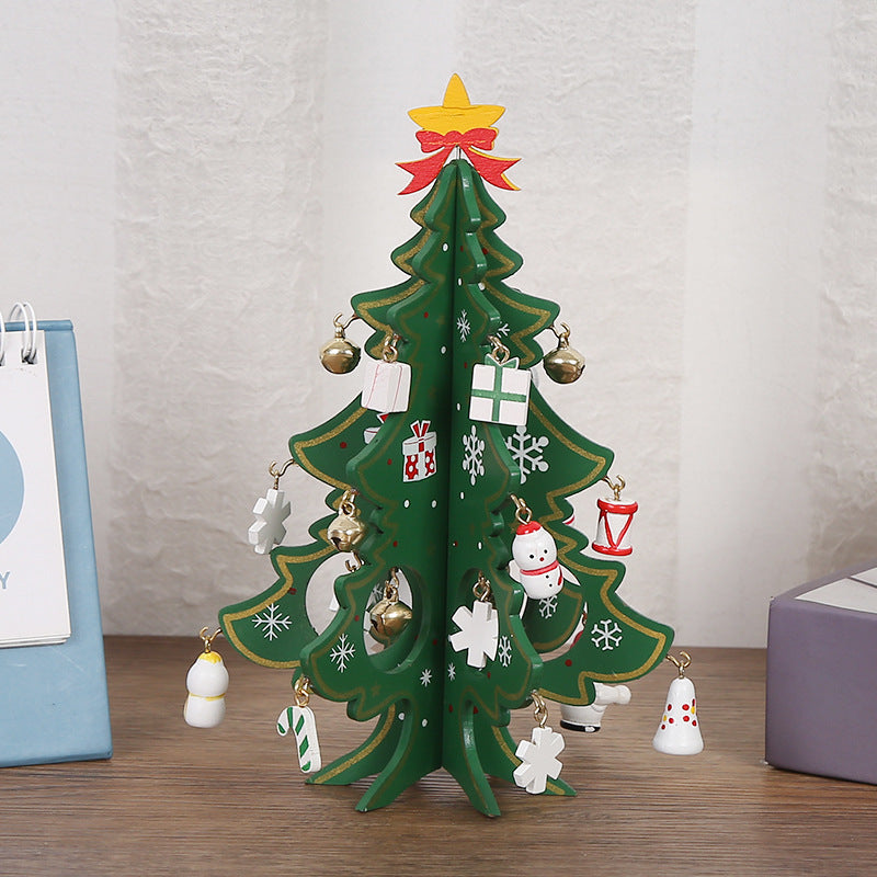 🎄Christmas Pre Sale￡7.99!!☃️🎄DIY Wooden Christmas Tree Ornament Set – Build, Decorate & Play! ✨🎅