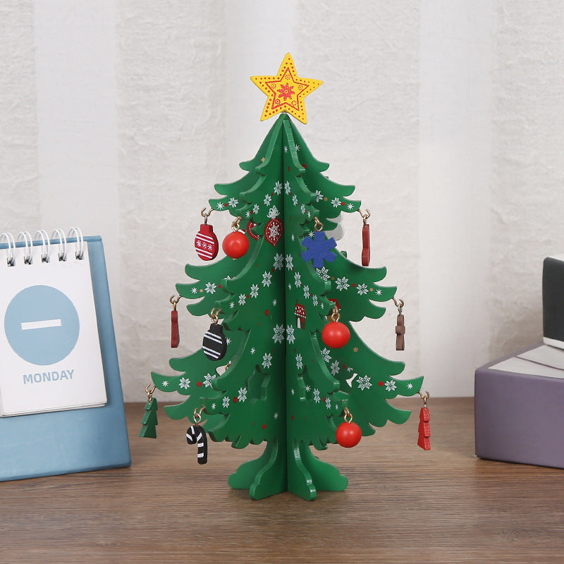 🎄Christmas Pre Sale￡7.99!!☃️🎄DIY Wooden Christmas Tree Ornament Set – Build, Decorate & Play! ✨🎅