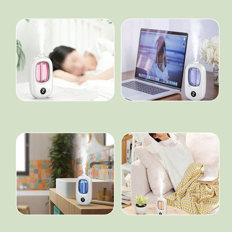 Freshen Any Room Instantly! No-Cord Timed Aroma Diffuser