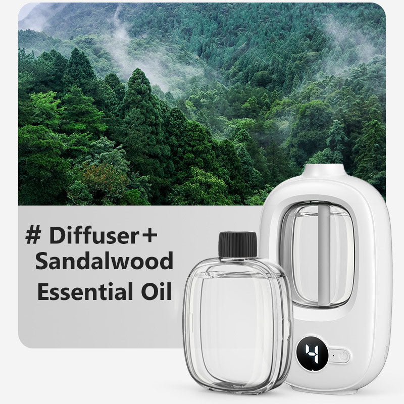 Freshen Any Room Instantly! No-Cord Timed Aroma Diffuser