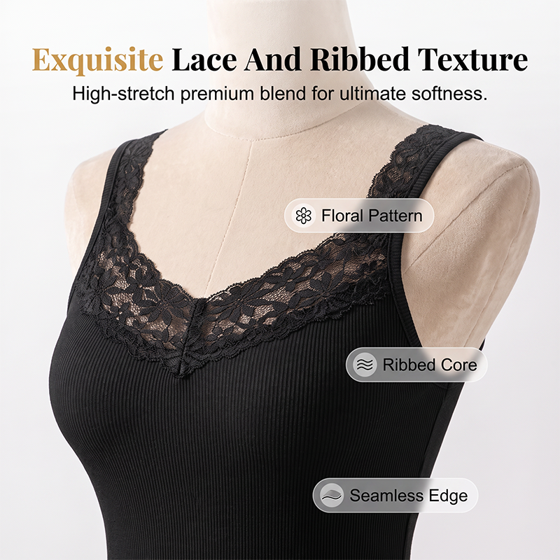 Autumn Early Bird Sale - Women's Plus Size Lace Slim Fit Camisole