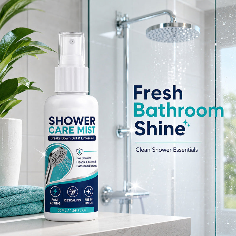 ⏳🏆LAST DAY SALE: ￡6.99!! 🚿✨Fast-Acting Shower Limescale Remover Spray – Dissolves stubborn mineral deposits & hard water stains. Restores water flow & shine – just spray & wipe! 🧼💪