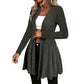 🌸LAST DAY SALE ONLY ￡17.99!!🌻🧥Women's Soft Knit Open-Front Cardigan – Elegant & Easy to Layer