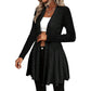 🌸LAST DAY SALE ONLY ￡17.99!!🌻🧥Women's Soft Knit Open-Front Cardigan – Elegant & Easy to Layer