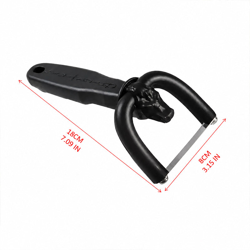 🔥 50% OFF! 🥩 Handheld Fat Trimmer for Beef & Pork, Portable Meat Fat Remover Tool, Easy Brisket Trimming BBQ Kitchen Gadget