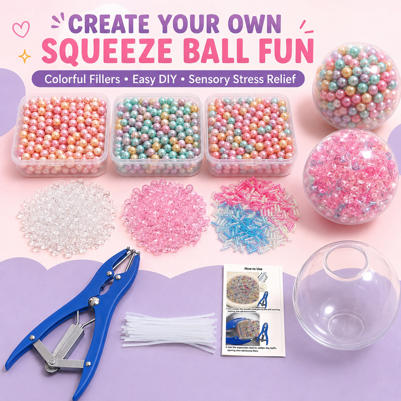 ⏳LAST DAY SALE 70% OFF!⏰DIY Squeeze Ball Making Kit
