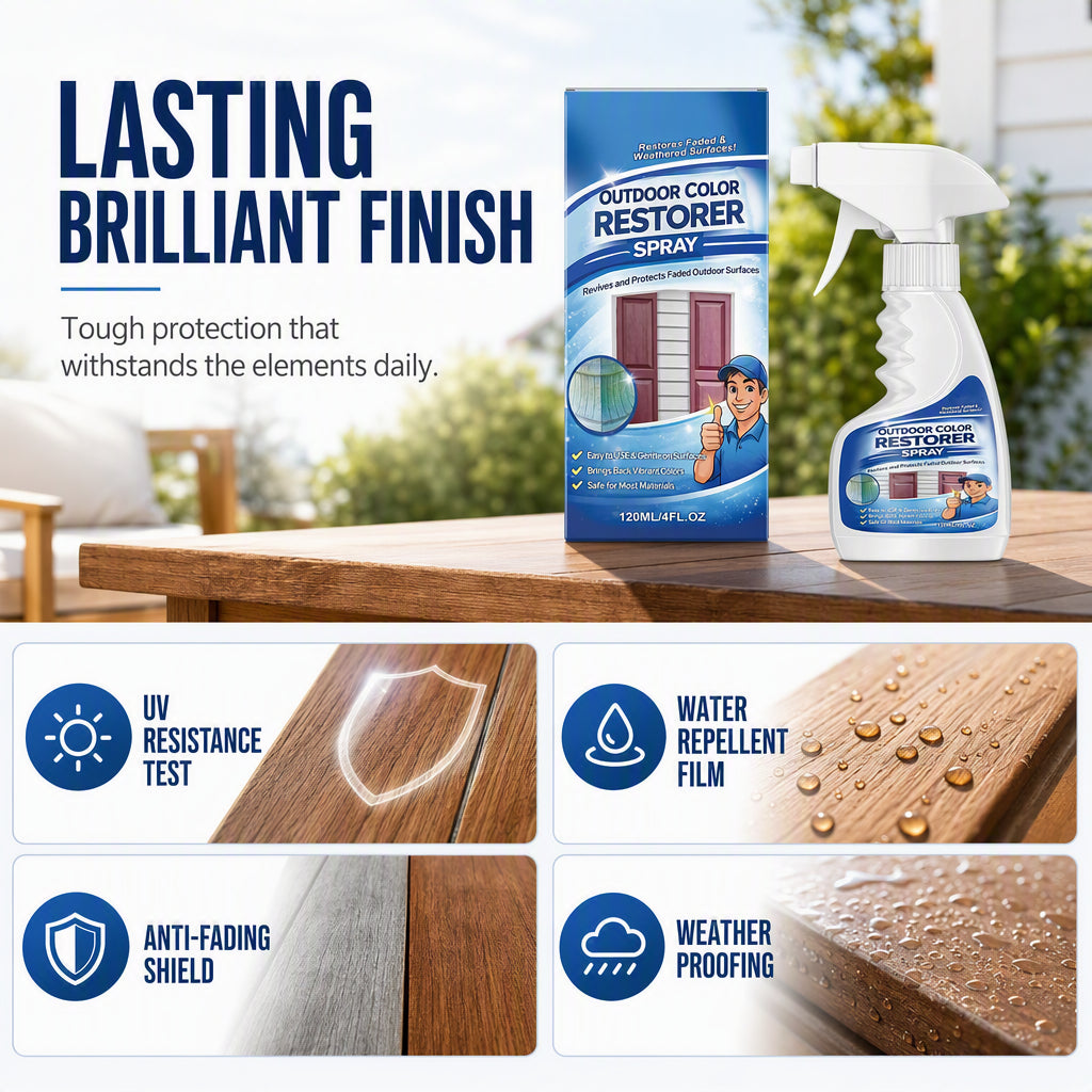 🛡️ 50% OFF! All-Season Wood Restorer – Penetrates deep to restore colour & creates protective shield against UV & moisture. Keep your garden furniture looking new! 🌳💪