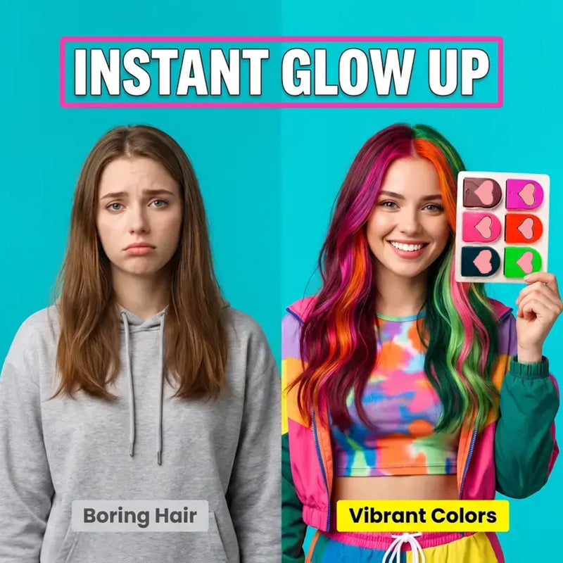 📢📢50% OFF !! ⏰Temporary Hair Chalk Set for Girls