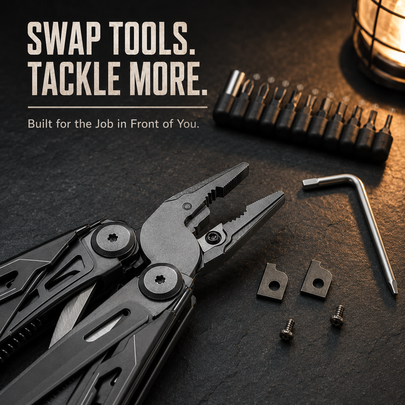 📢📢40% OFF !! ⏰Portable Folding Multi-Tool Pliers with Pouch