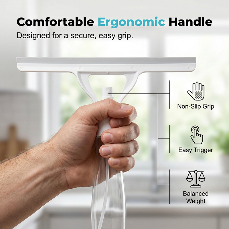 Multi-Purpose Spray Squeegee for Glass