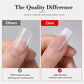 Long Seamless Almond Nail Tips