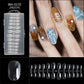 Long Seamless Almond Nail Tips