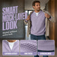 Timeless Comfort | Men's Textured Waffle Layered-Look Long-Sleeve Tee