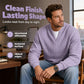 Timeless Comfort | Men's Textured Waffle Layered-Look Long-Sleeve Tee