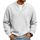 Timeless Comfort | Men's Textured Waffle Layered-Look Long-Sleeve Tee
