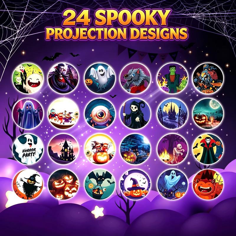 🎃HALLOWEEN SALE ONLY￡7.99!! 🦇Kids Christmas Halloween Projection Flashlight Toy