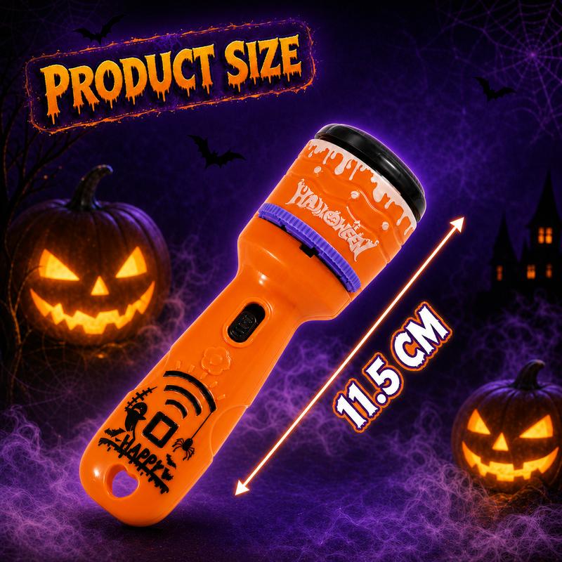 🎃HALLOWEEN SALE ONLY￡7.99!! 🦇Kids Christmas Halloween Projection Flashlight Toy
