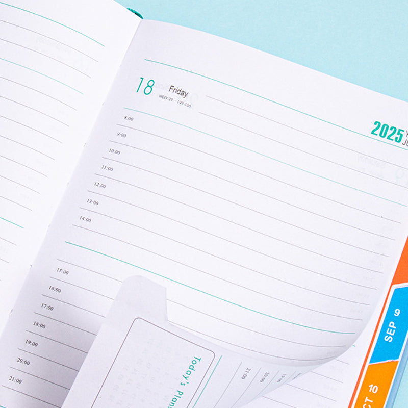 📓 2027 Planner – A5 Size, One Page Per Day with Dates – Perfect for Daily Notes and Future Reference ✨
