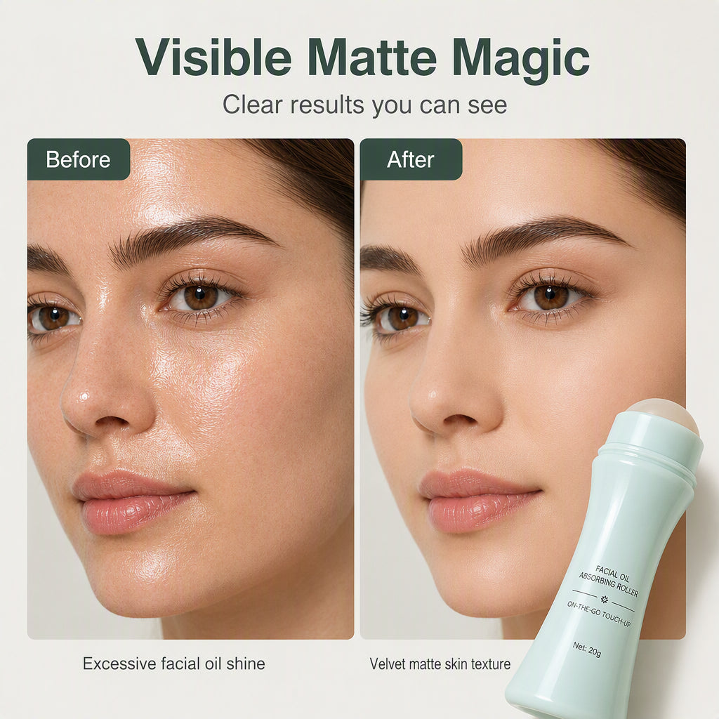 Portable Facial Oil Absorbing Roller